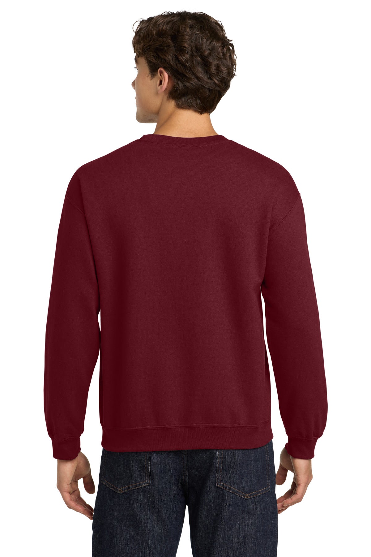 Garnet Gildan Heavy Blend Crewneck Sweatshirt. 18000