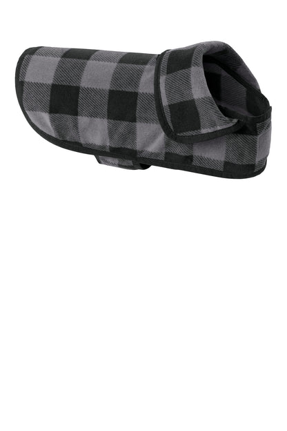 G/BkBfflCk Port Authority Pet Fleece Jacket PE100