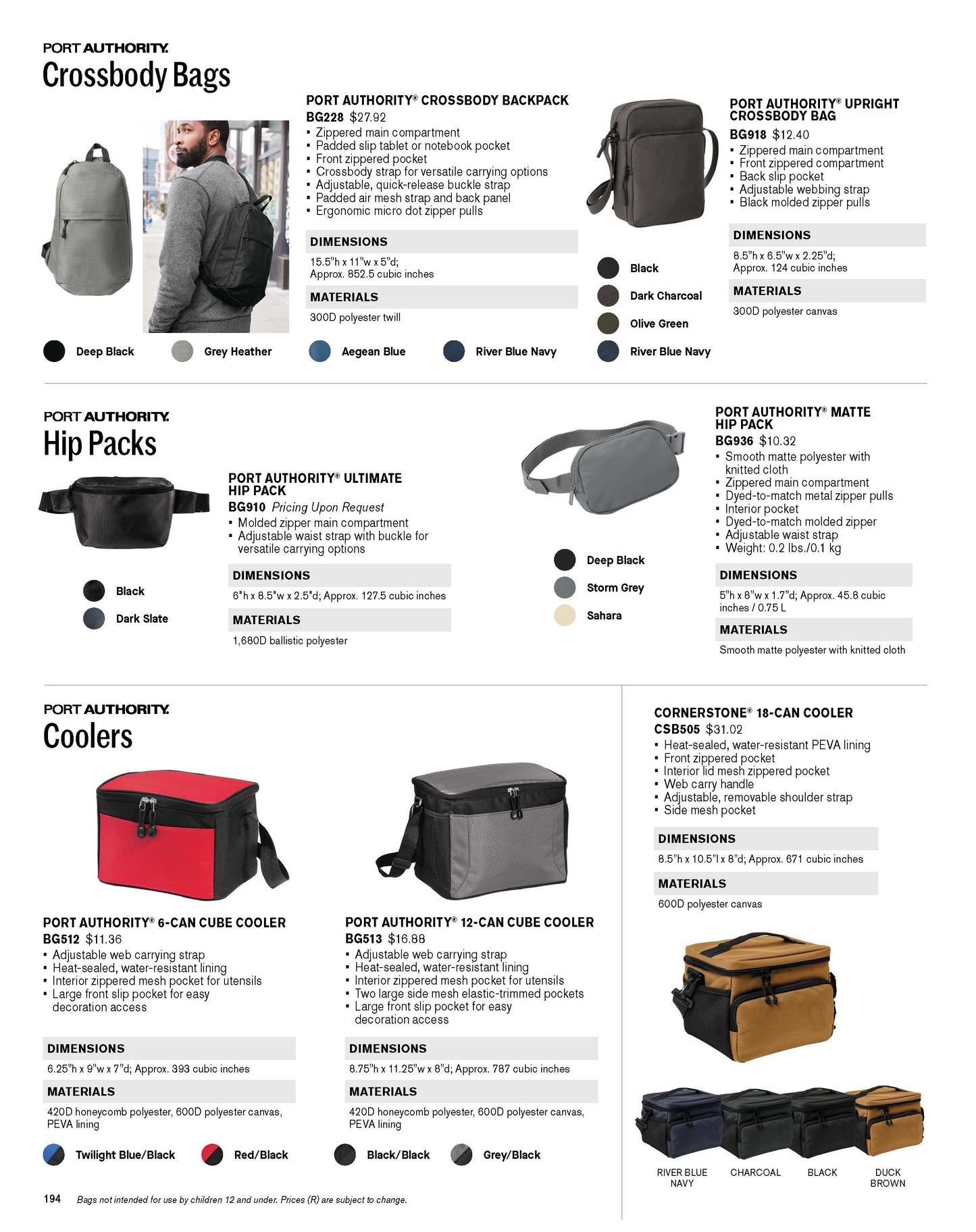 Digital Catalog - Essential Apparel Bags and Accessories 2026