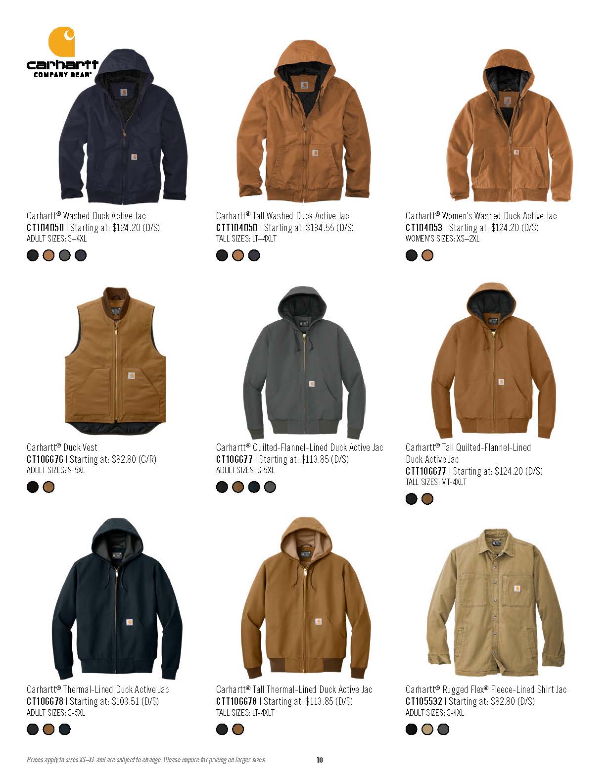 Digital Catalog - Carhartt 2025 NEW (2026 Items)