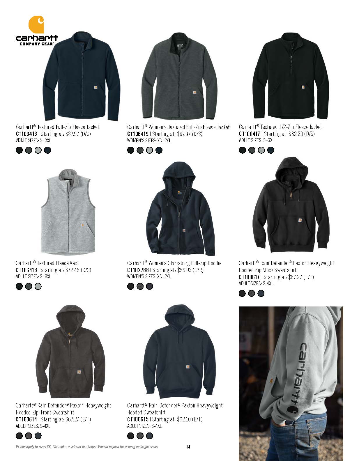 Digital Catalog - Carhartt 2025 NEW (2026 Items)