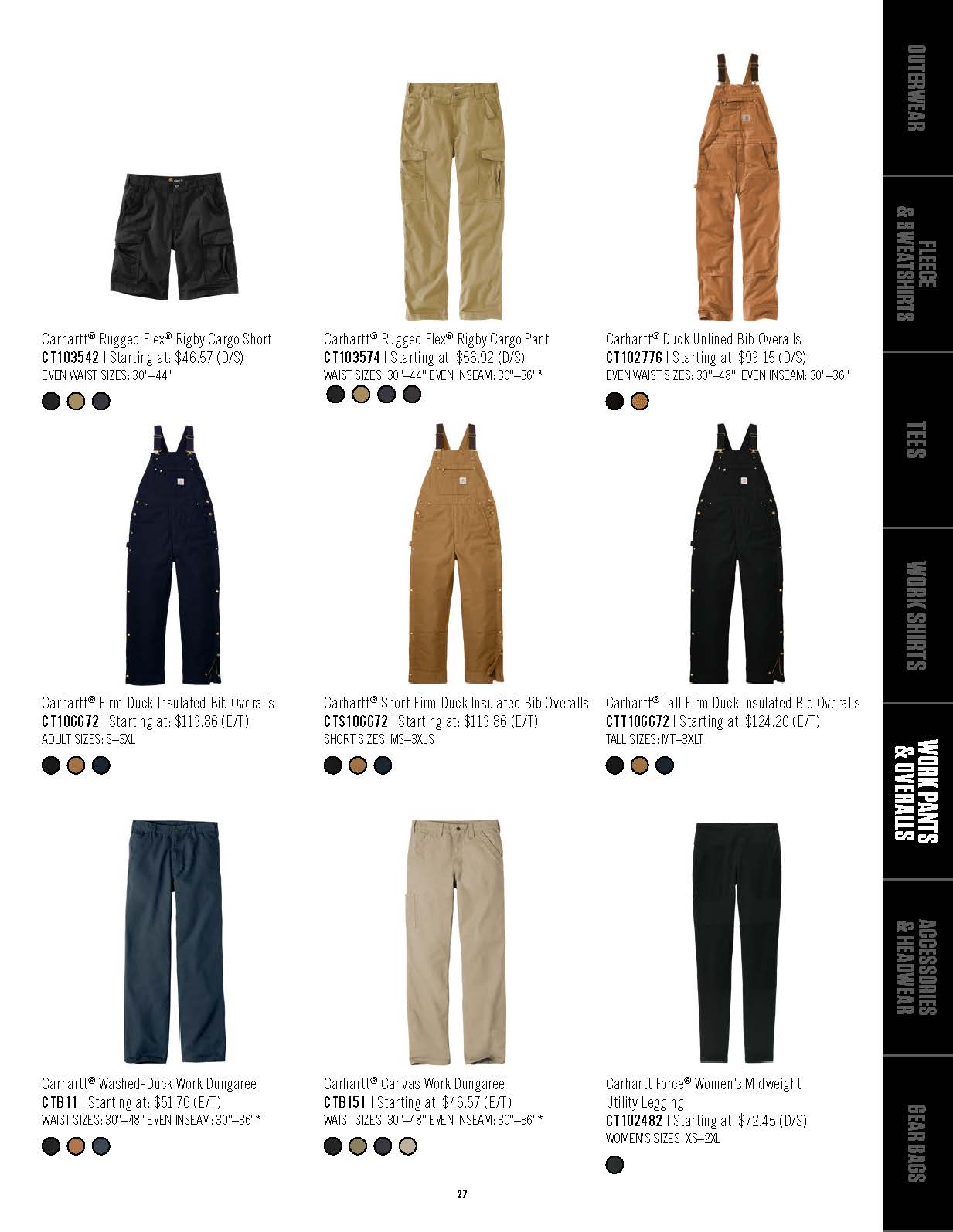 Digital Catalog - Carhartt 2025 NEW (2026 Items)