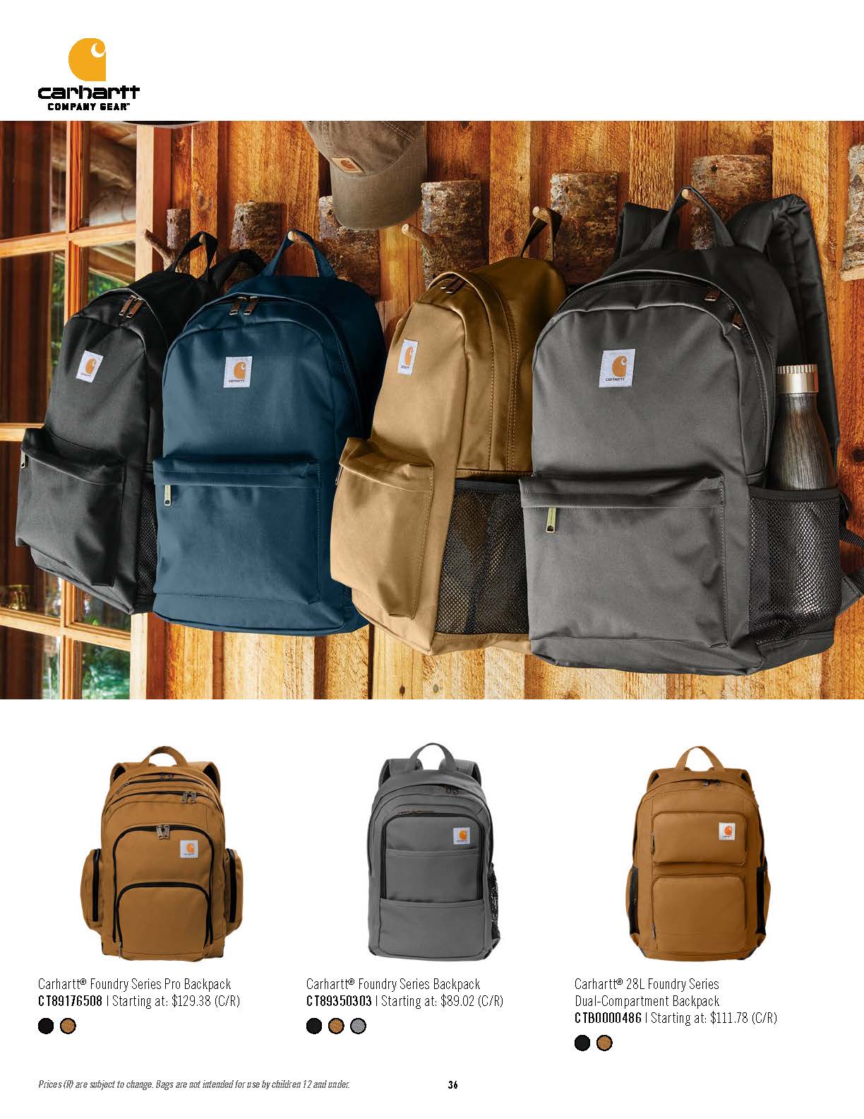 Digital Catalog - Carhartt 2025 NEW (2026 Items)