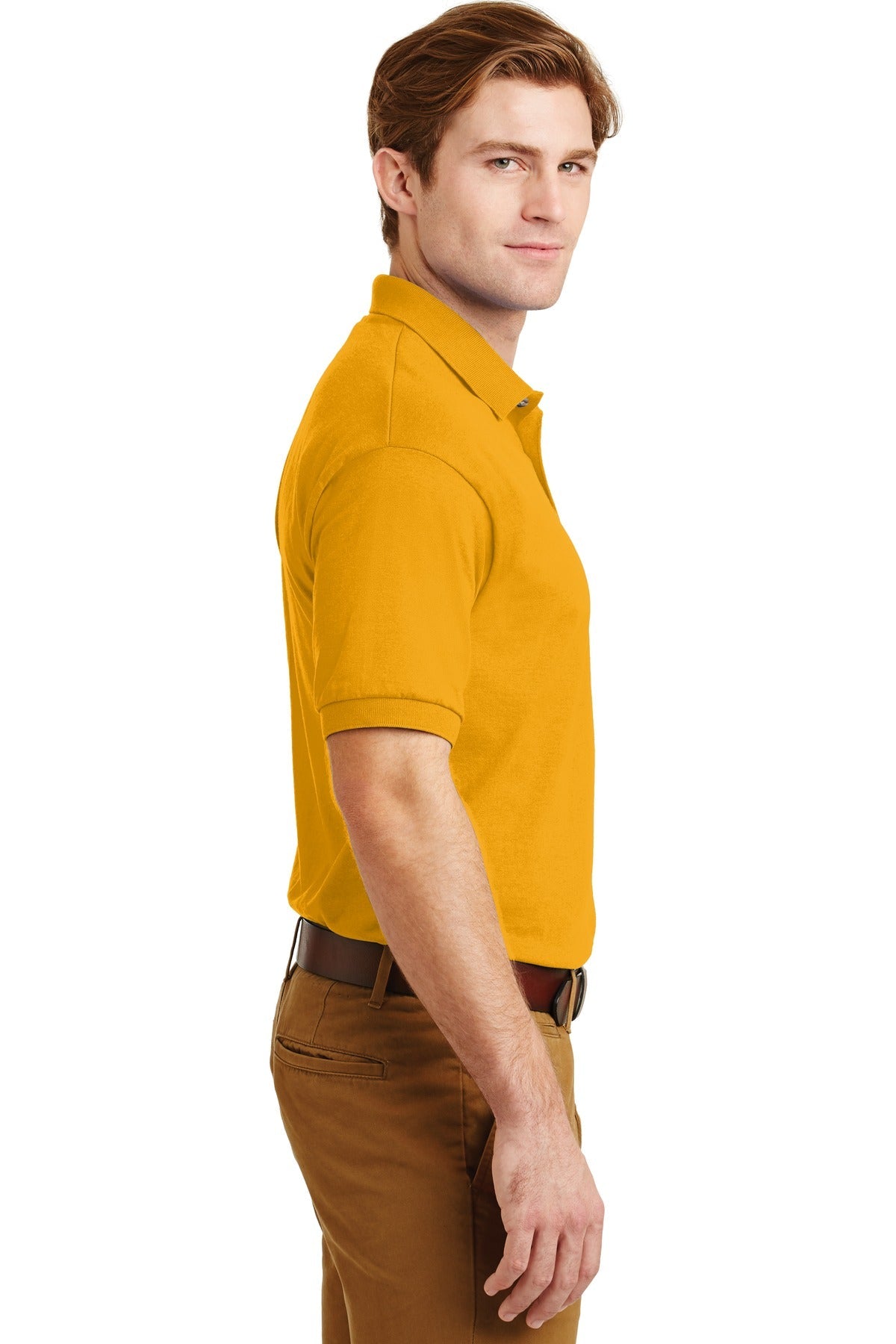 Gold Gildan - DryBlend 6-Ounce Jersey Knit Sport Shirt. 8800
