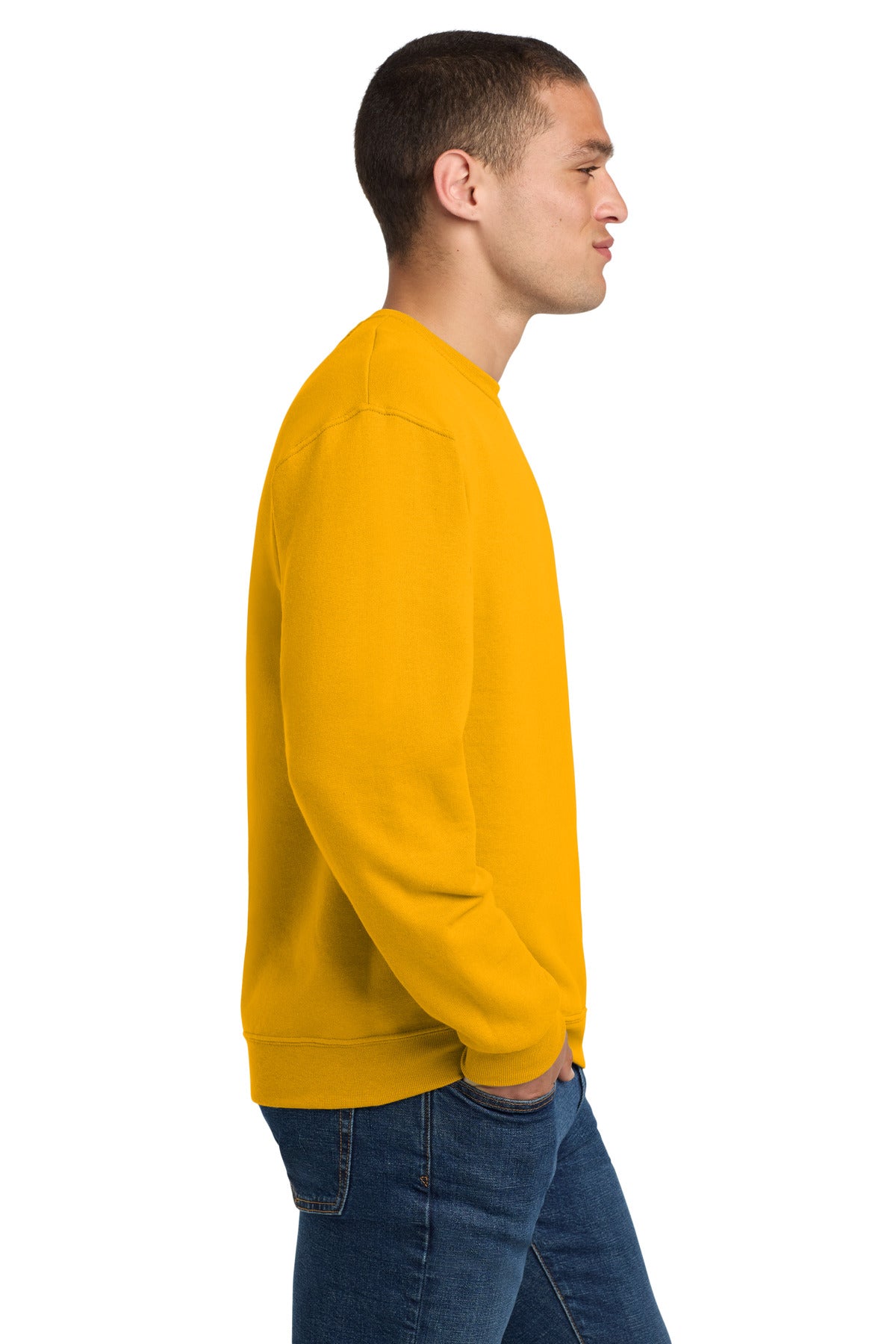 Gold Jerzees - NuBlend Crewneck Sweatshirt. 562M