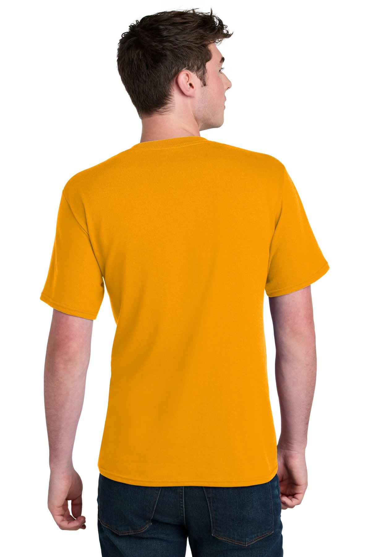 Gold Port & Co Core Blend Recycled Tee PC01