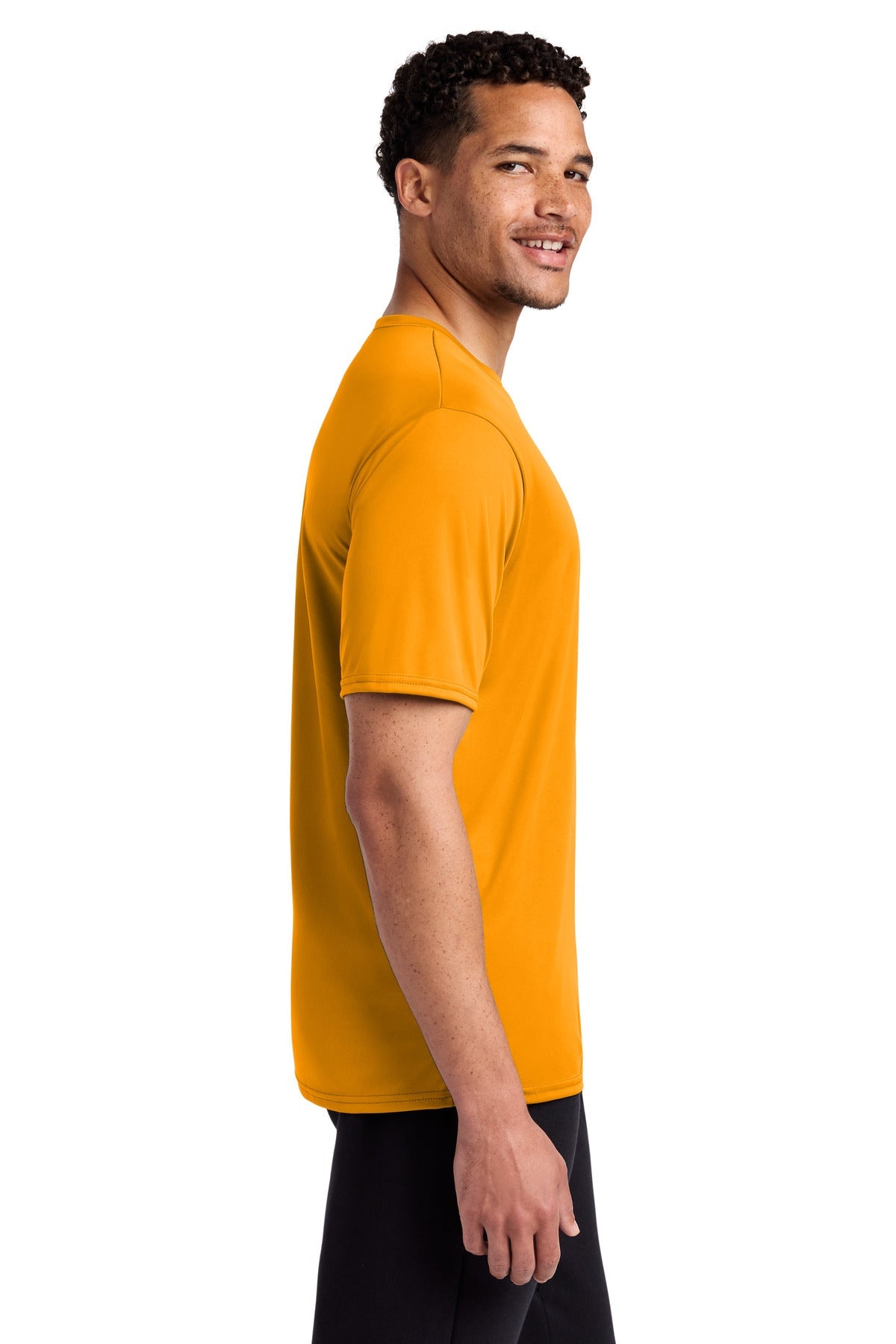 Gold Port & Co Performance Tee. PC380