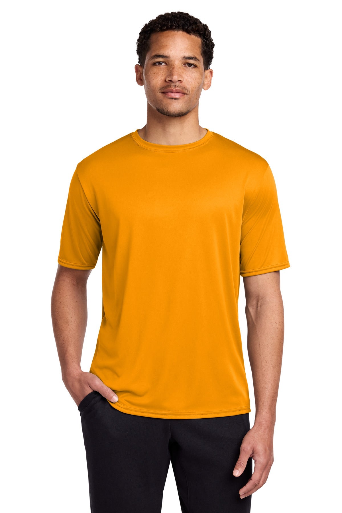 Gold Port & Co Performance Tee. PC380