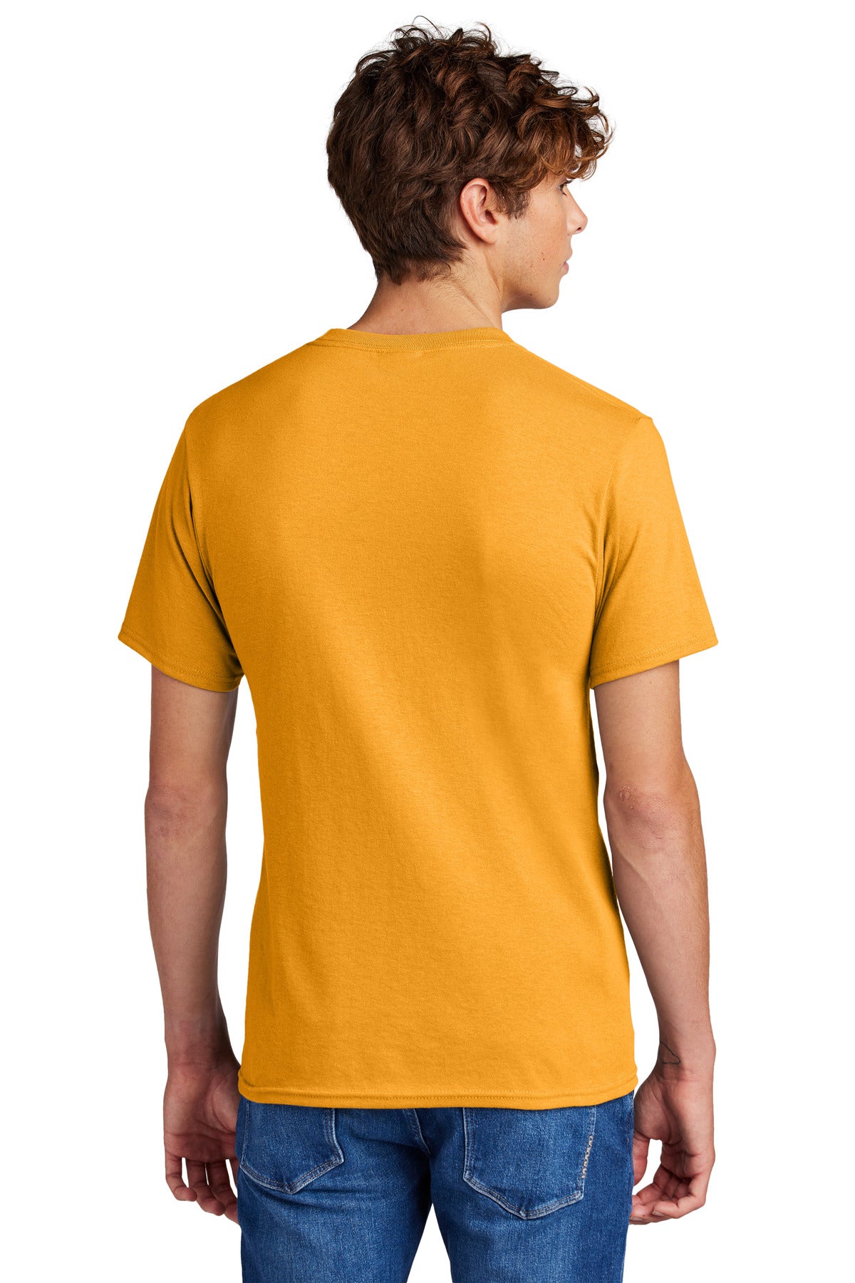 Gold Port & Co Tall Core Blend Tee. PC55T