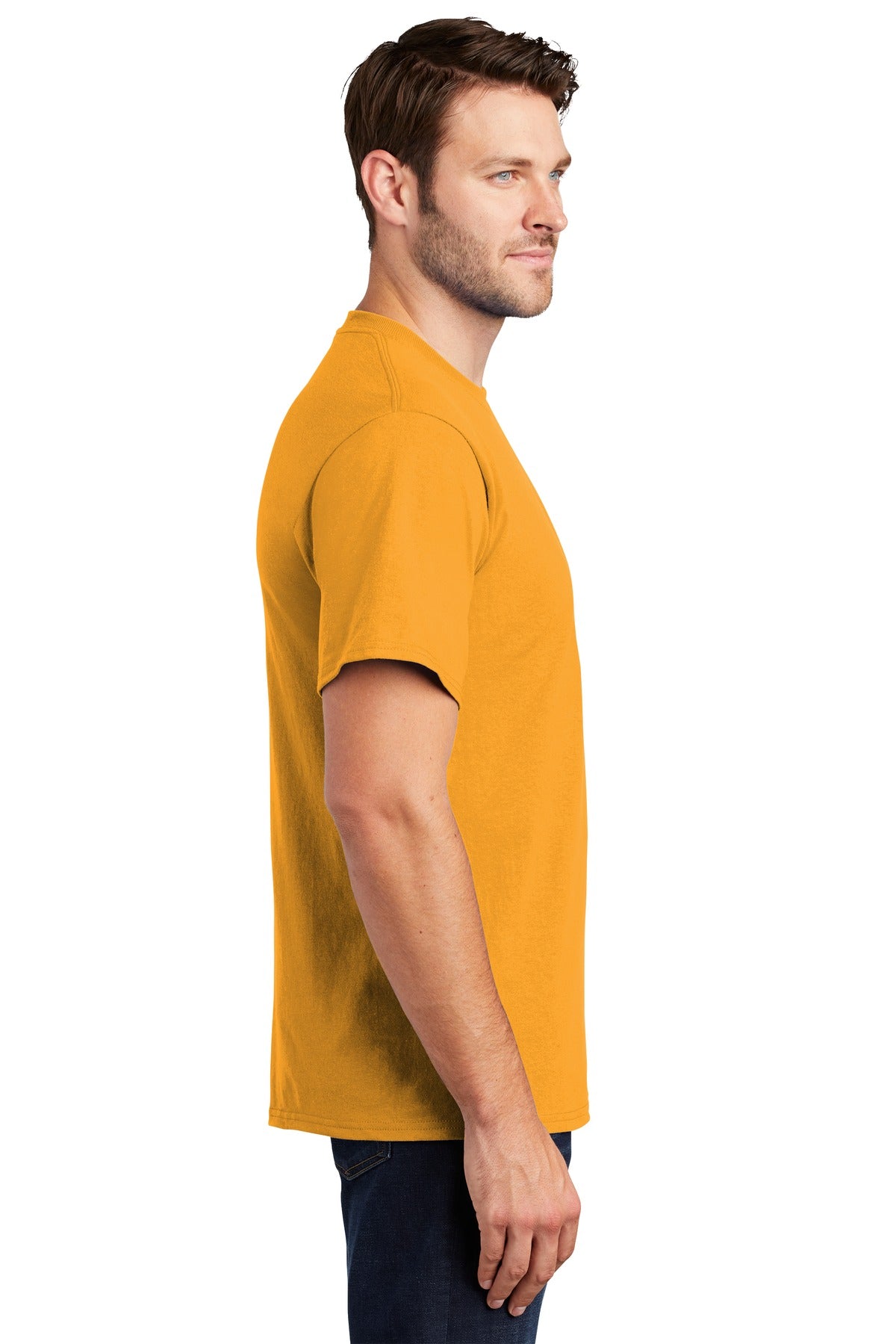 Gold Port & Co Tall Essential Tee. PC61T