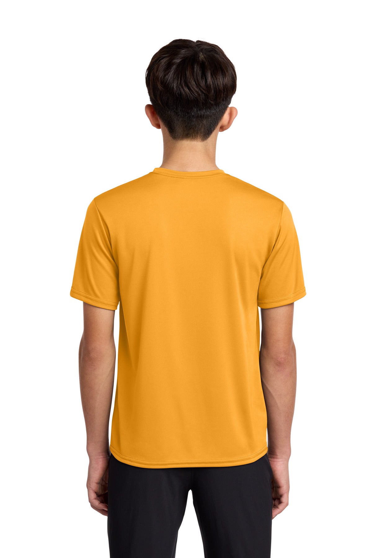 Gold Port & Co Youth Performance Tee. PC380Y