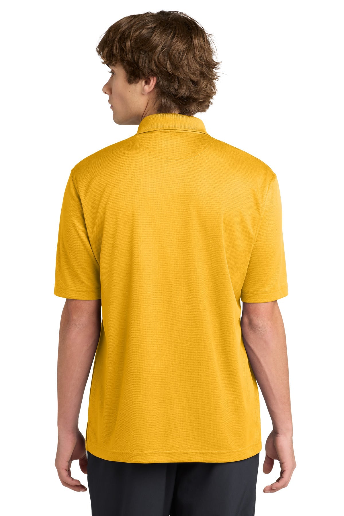 Gold Sport-Tek Dri-Mesh Polo. K469