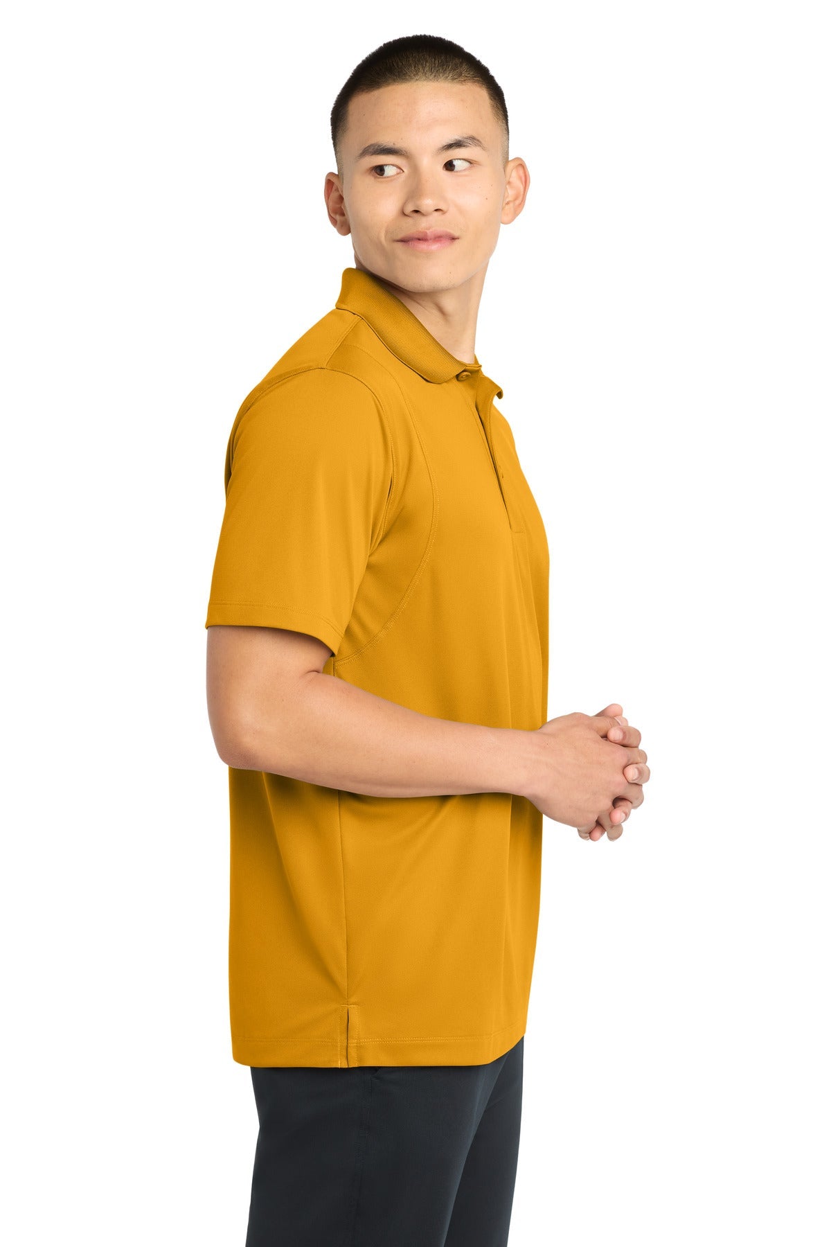 Gold Sport-Tek Micropique Sport-Wick Polo. ST650