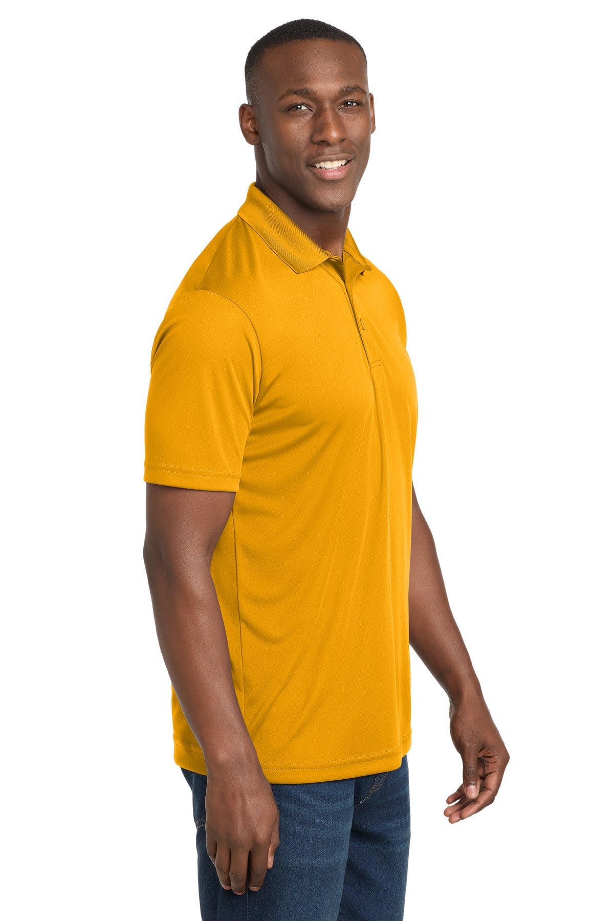 Gold Sport-Tek PosiCharge Competitor Polo. ST550