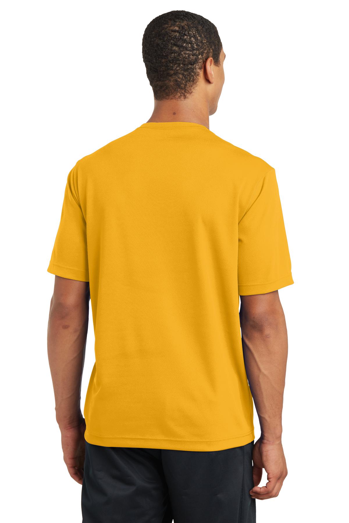 Gold Sport-Tek PosiCharge RacerMesh Tee. ST340
