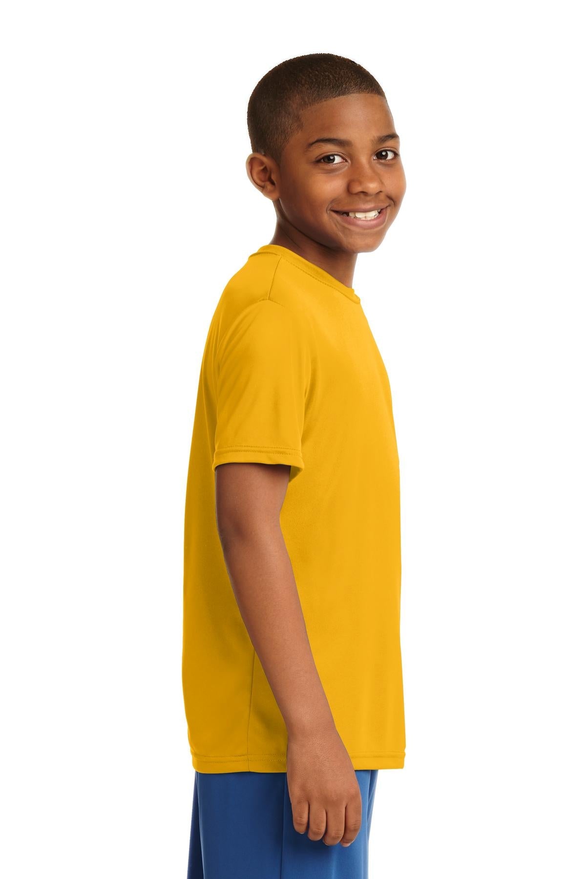 Gold Sport-Tek Youth PosiCharge Competitor Tee. YST350