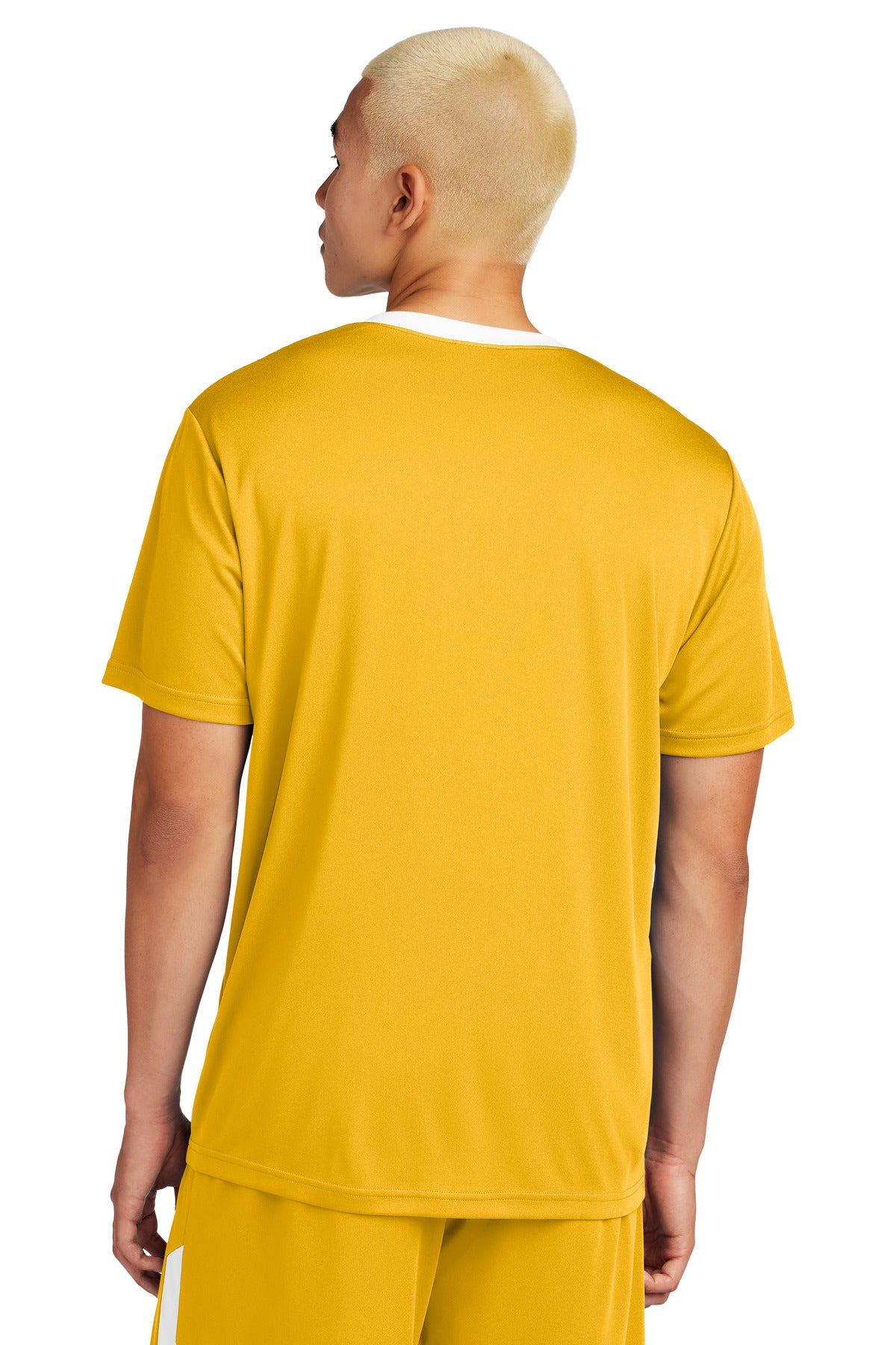 Gold/White Sport-Tek Competitor United Crew ST100