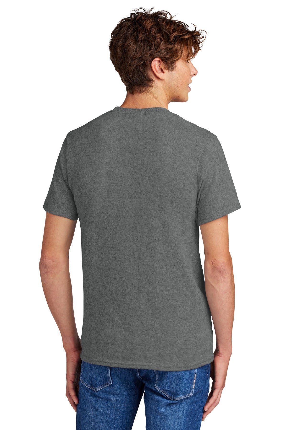 GphHeather Port & Co Core Blend Tee. PC55