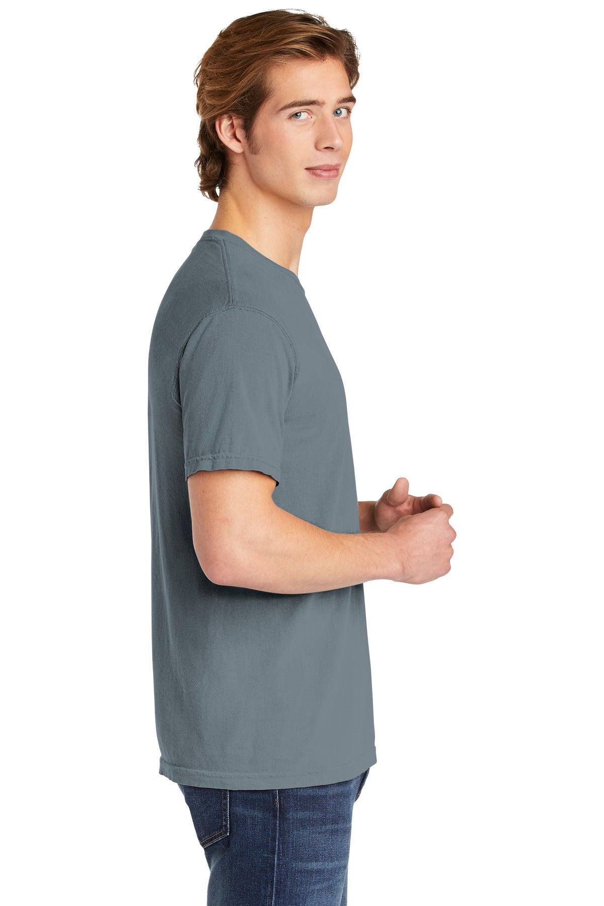 Granite COMFORT COLORS Heavyweight Ring Spun Tee. 1717