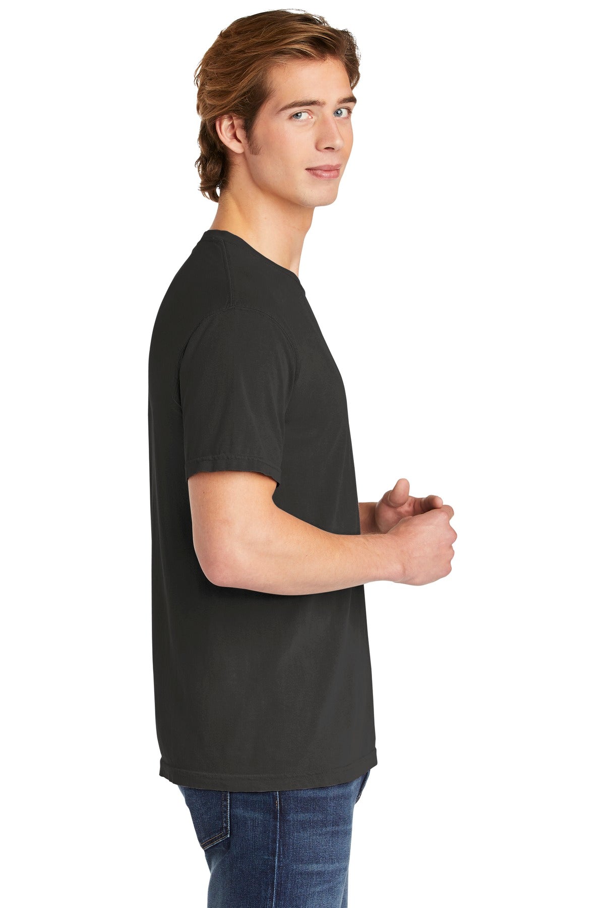 Graphite COMFORT COLORS Heavyweight Ring Spun Tee. 1717