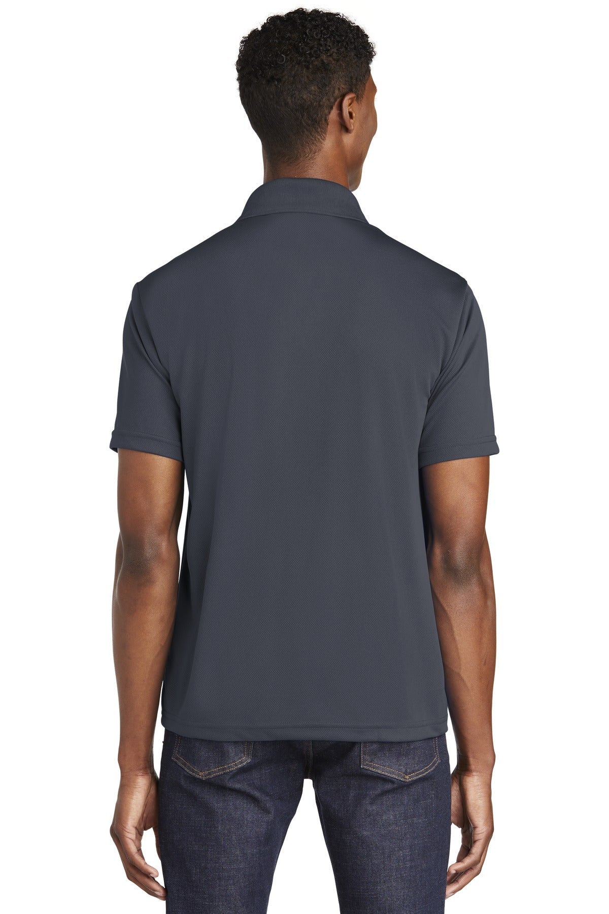 Graphite Grey Sport-Tek PosiCharge RacerMesh Polo. ST640