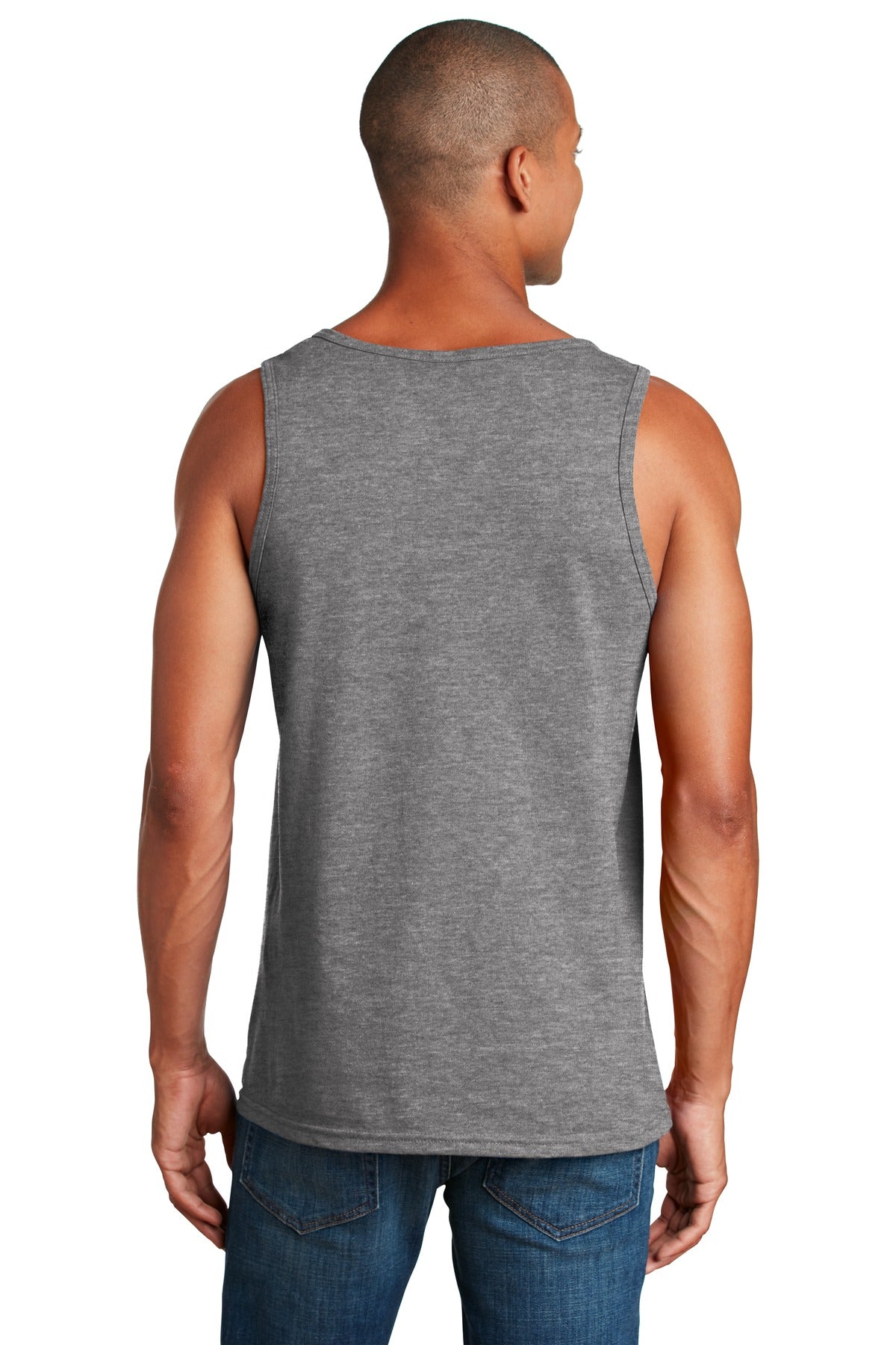 Graphite Hthr Gildan Heavy Cotton Tank Top. G5200