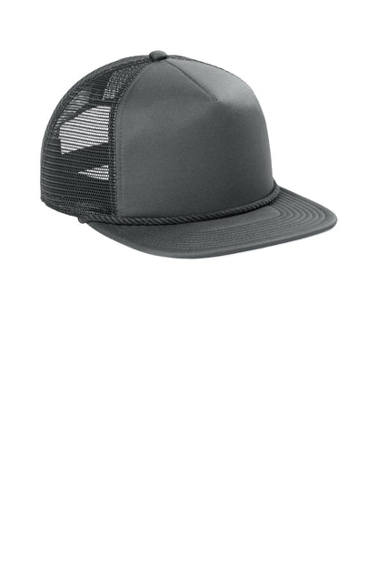 Graphite New Era Foam Rope Trucker Cap NE410