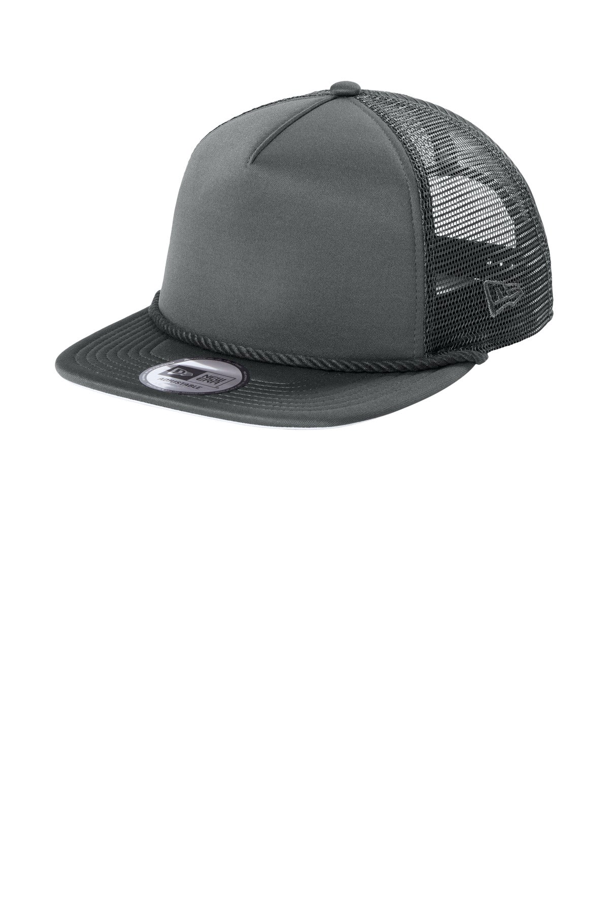 Graphite New Era Foam Rope Trucker Cap NE410