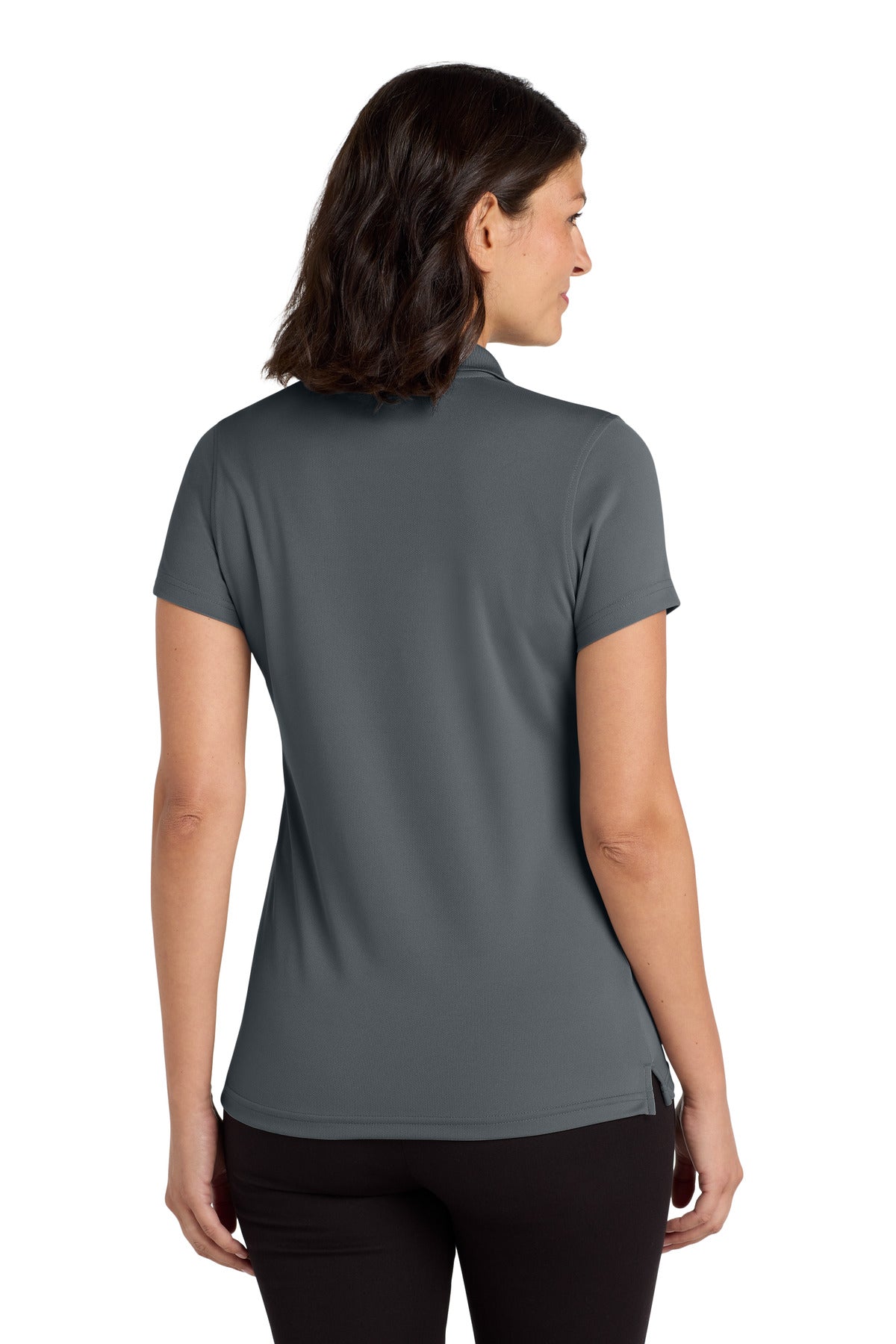 Graphite Port Authority Women's Dry Zone UV Micro-Mesh Polo. LK110