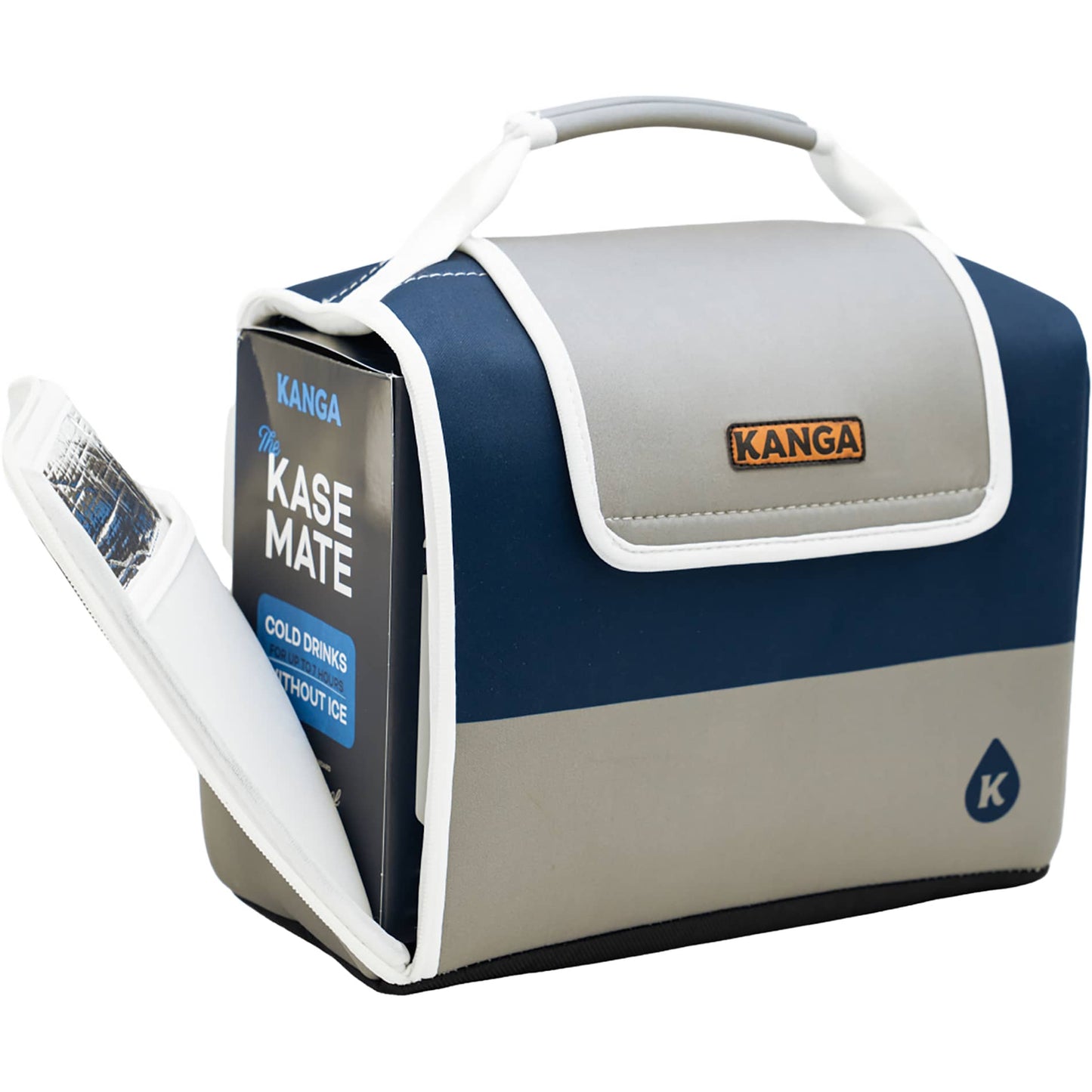 Gray Kanga Kase Mate 12-Pack Cooler plain