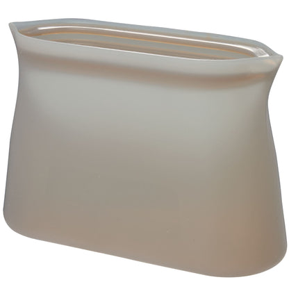 Gray Zili Silicone Food Storage Bag 16oz plain
