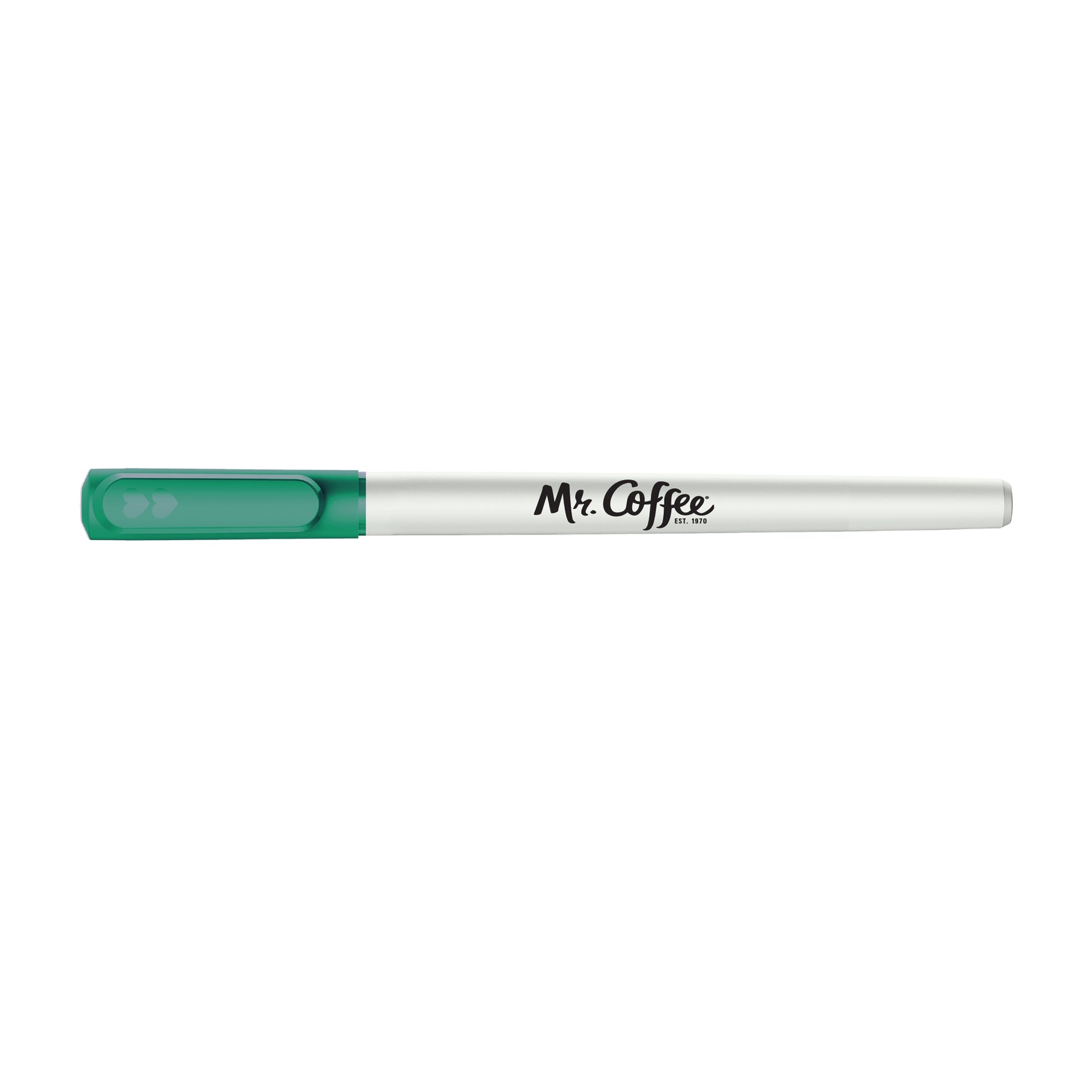 Green Paper Mate® Write Bros Stick Pen White Barrel - Blue Ink