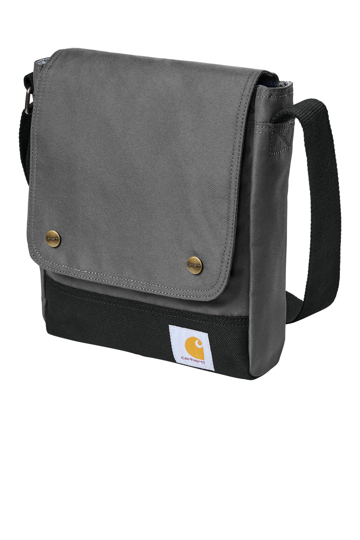 Grey Carhartt Crossbody Snap Bag CTB0000606