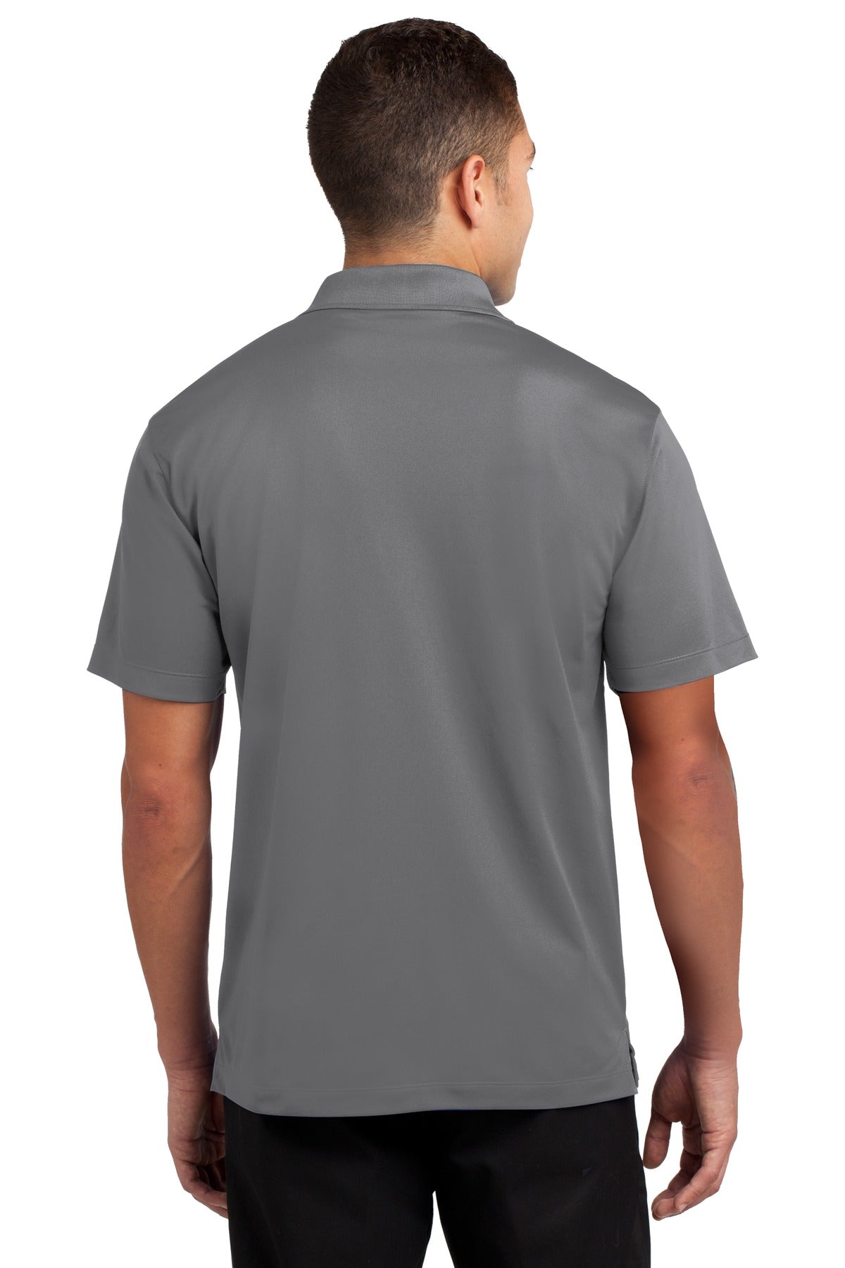 Grey Concrete Sport-Tek Micropique Sport-Wick Polo. ST650