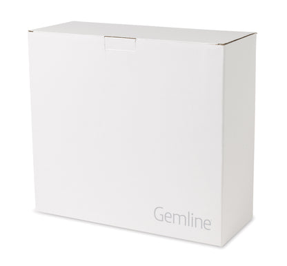 Grey Luxe Faux Fur Throw Blanket plain