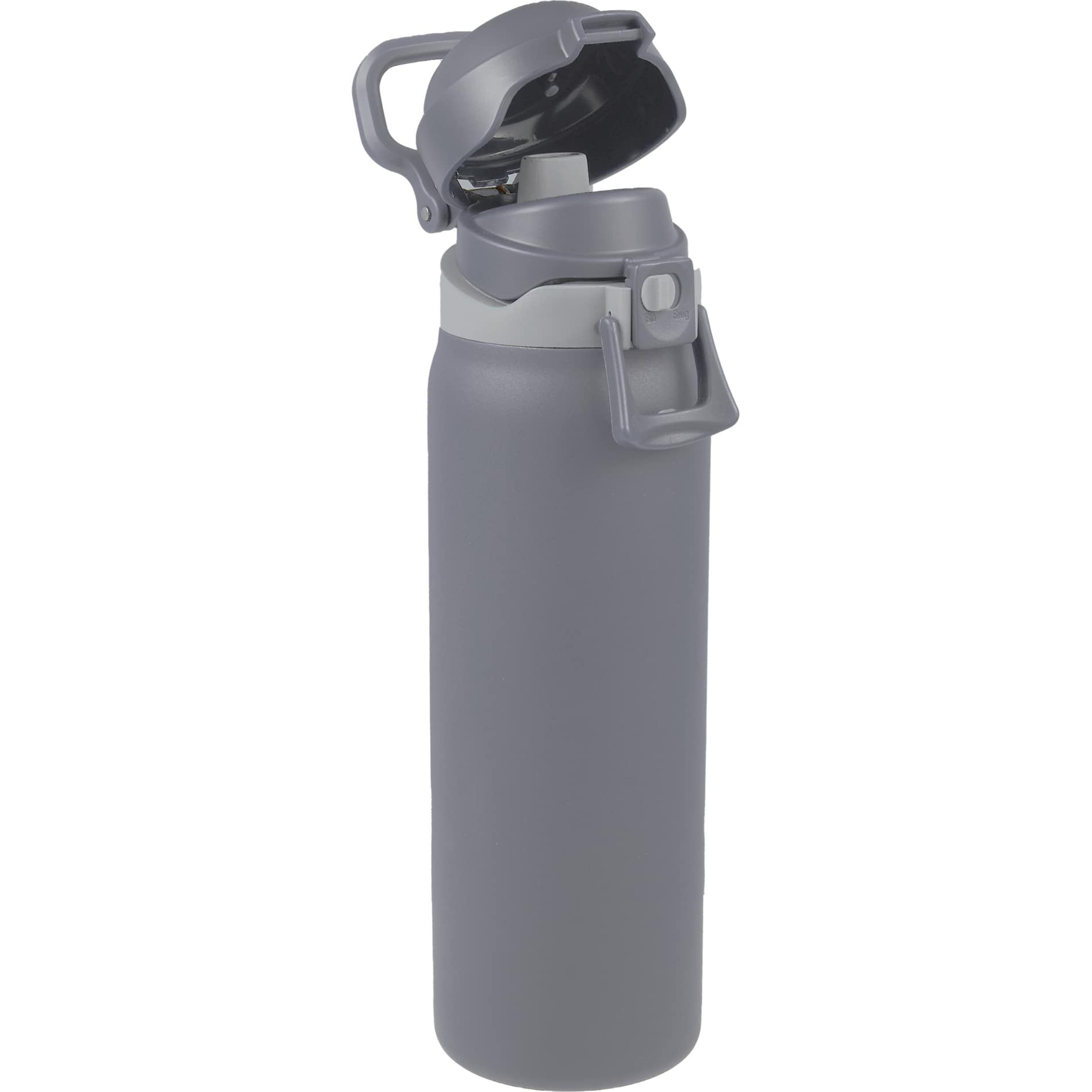 Grey Rhine 2 in 1 Vacuum Eco-Friendly Bottle 30oz plain
