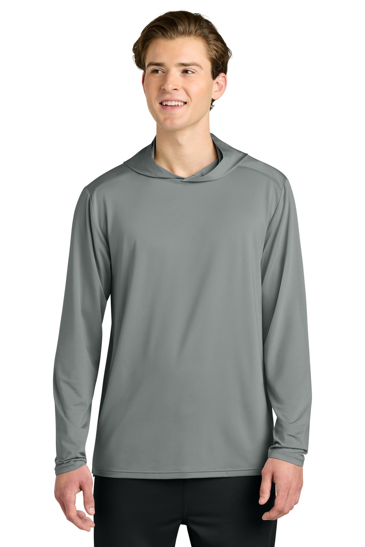 Grey Richardson Clutch Long Sleeve Hoodie RA7110LSH