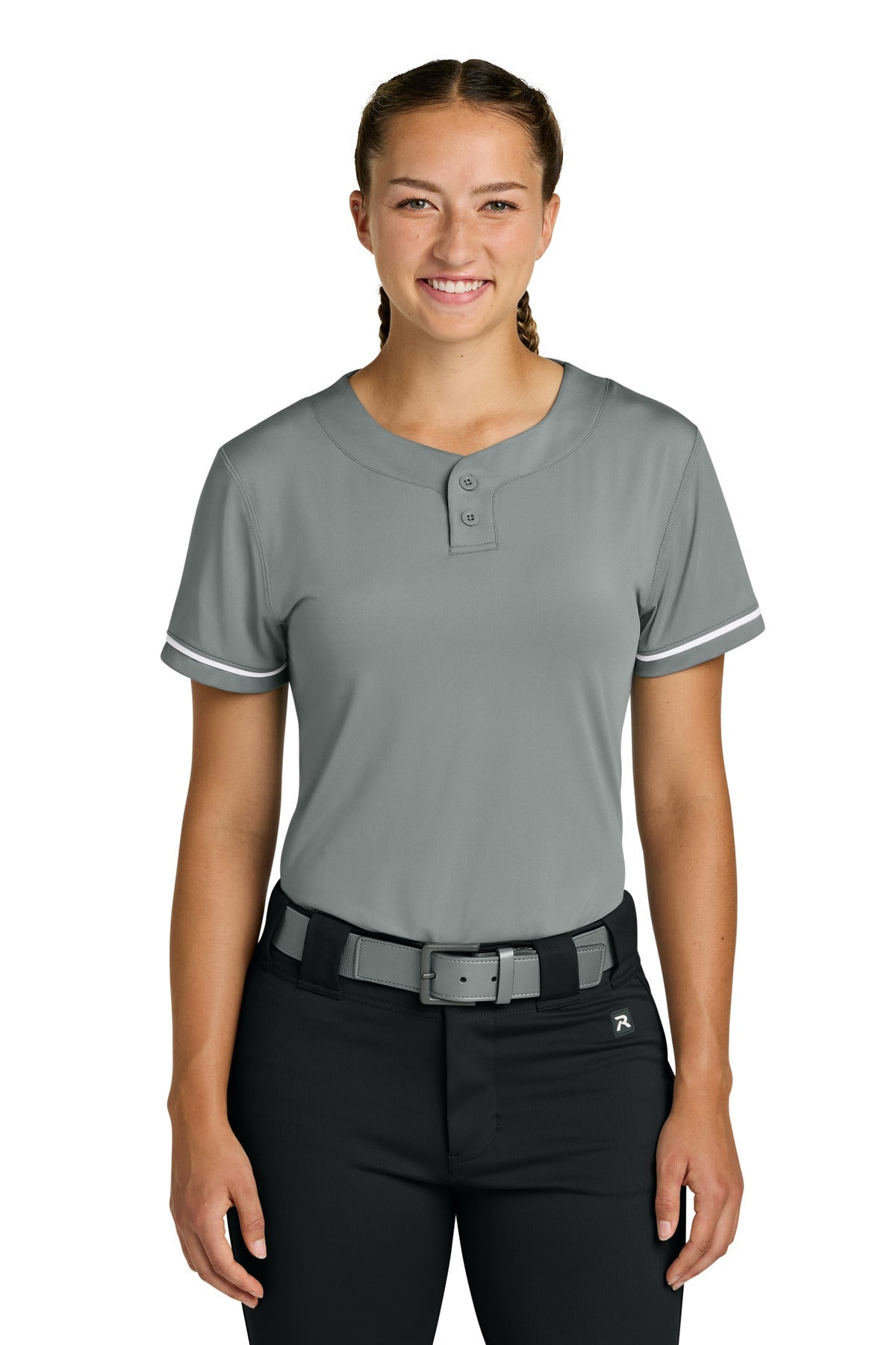 Grey Richardson Women's Select 2-Button Softball Jersey RW7220