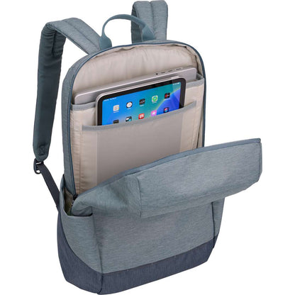 Grey Thule Lithos 20L Recycled Laptop Backpack plain