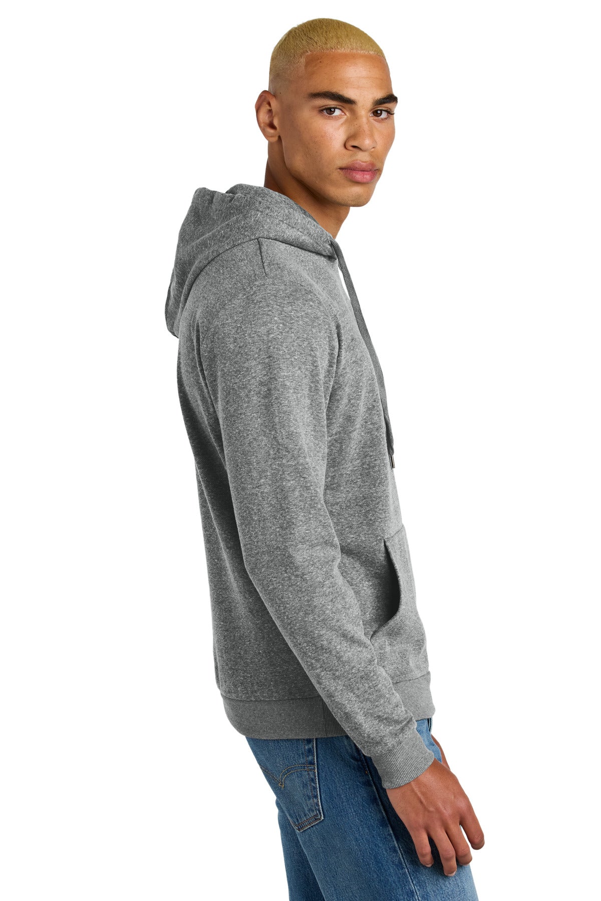 GreyFrost District Perfect Tri Fleece Pullover Hoodie DT1300