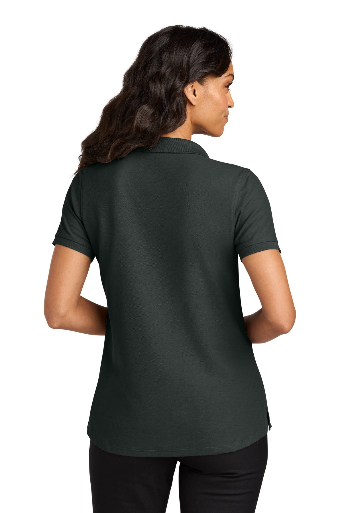 GreySmoke Port Authority Women's Wearever Signature Pique Polo LK200