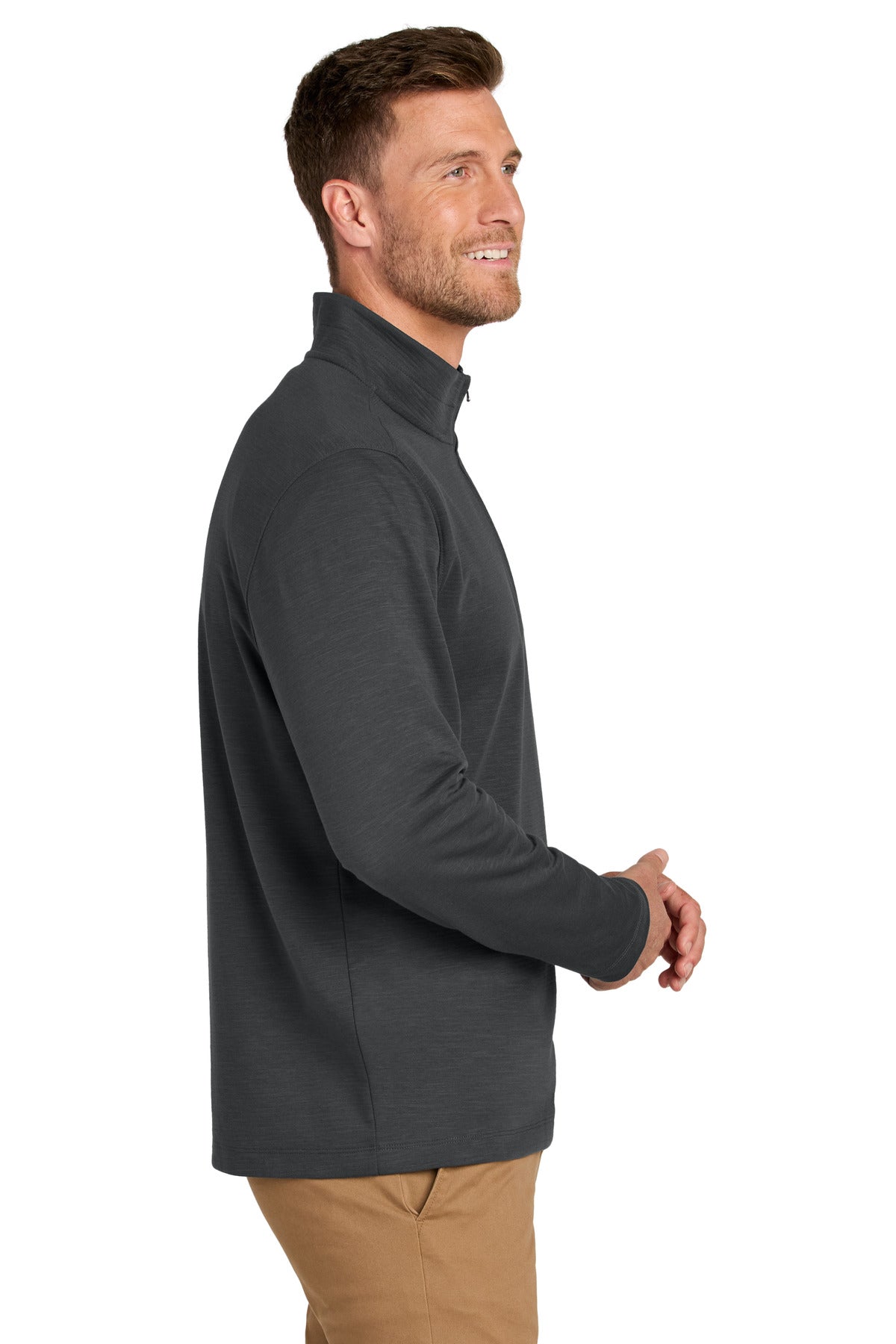 GreySteel Port Authority Breakwater 1/4-Zip Pullover K820