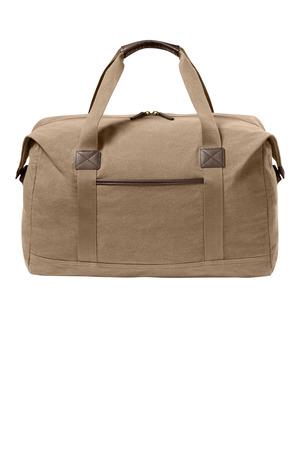 GreySteel Port Authority Washed Canvas Duffel BG8030