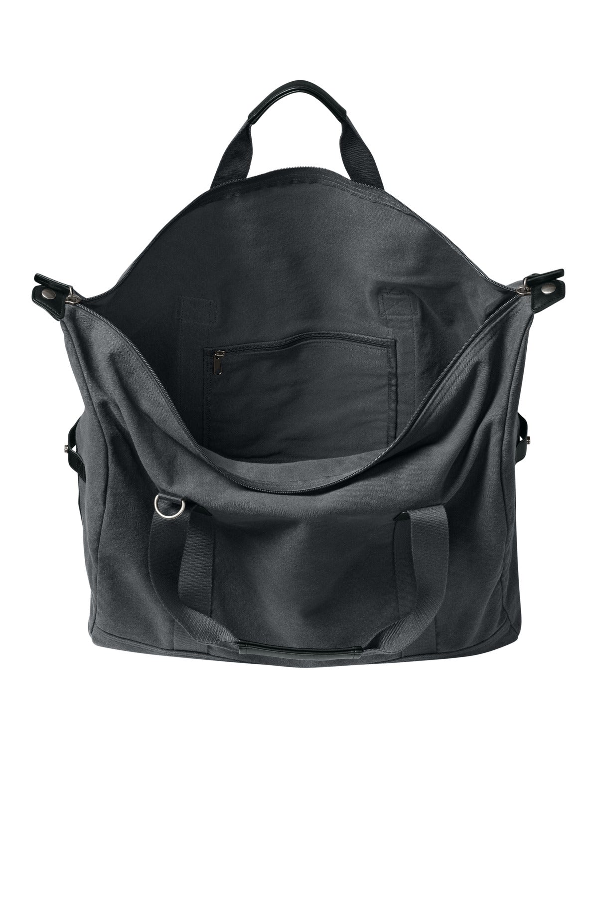 GreySteel Port Authority Washed Canvas Duffel BG8030