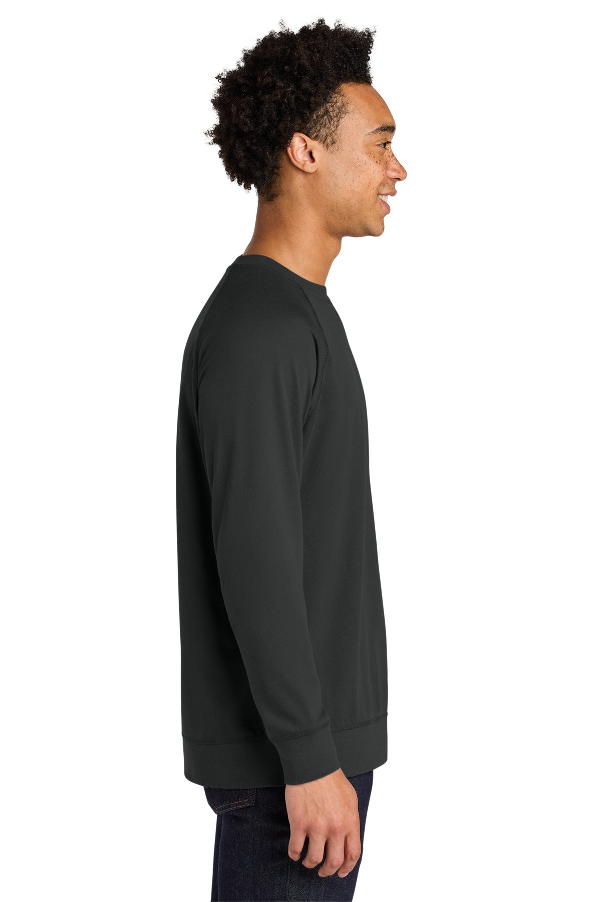 GrphBlack Next Level Apparel Laguna Raglan Sweatshirt NL9000