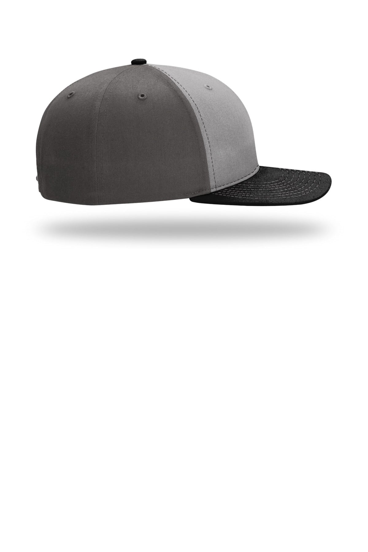 Gry/Chr/Bk Richardson Solid Twill Trucker 312