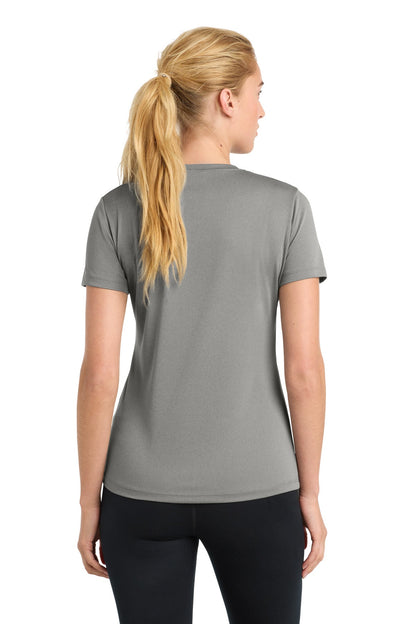 GryConHthr Sport-Tek Women's PosiCharge Competitor Tee. LST350