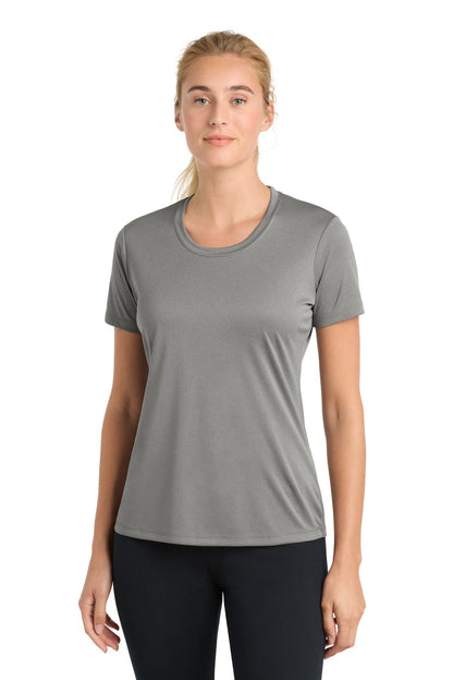 GryConHthr Sport-Tek Women's PosiCharge Competitor Tee. LST350