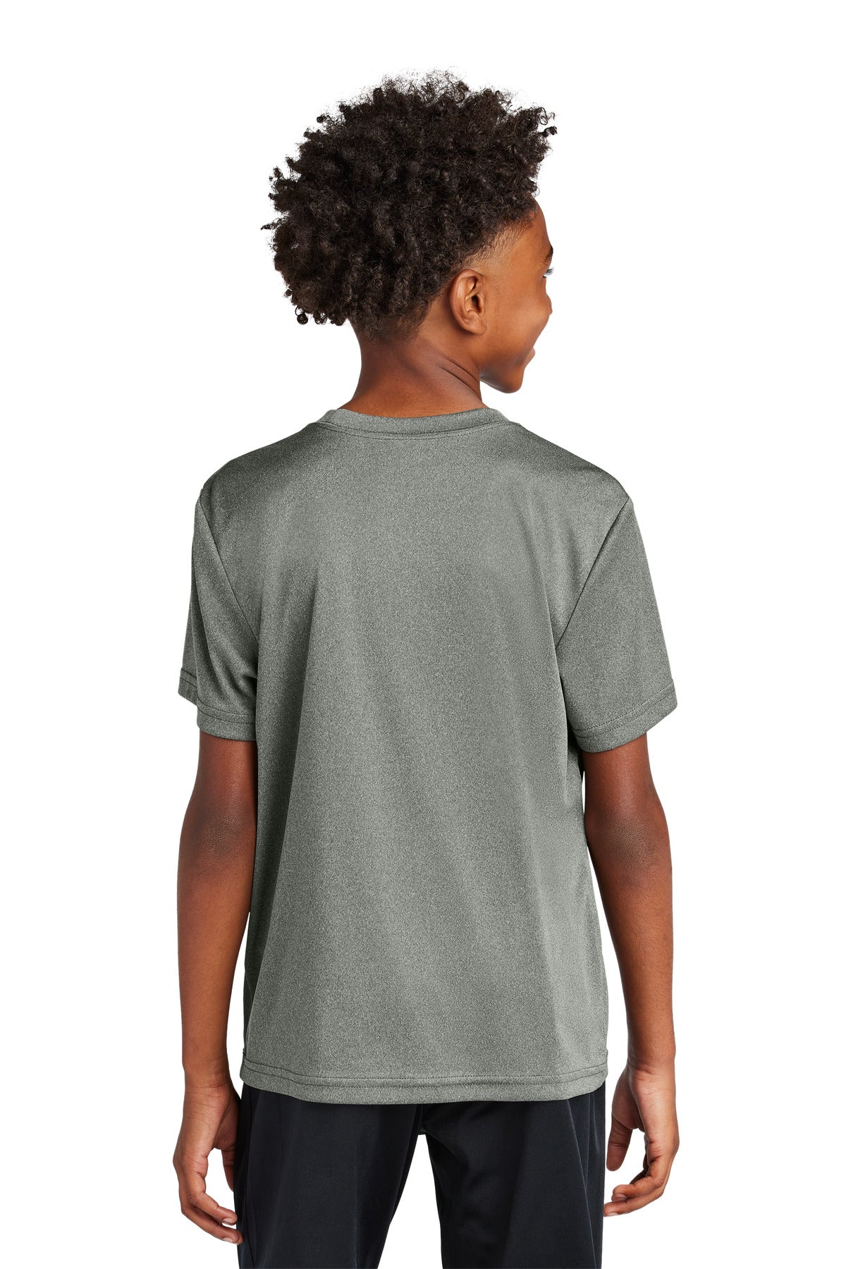 GryConHthr Sport-Tek Youth PosiCharge Competitor Tee. YST350