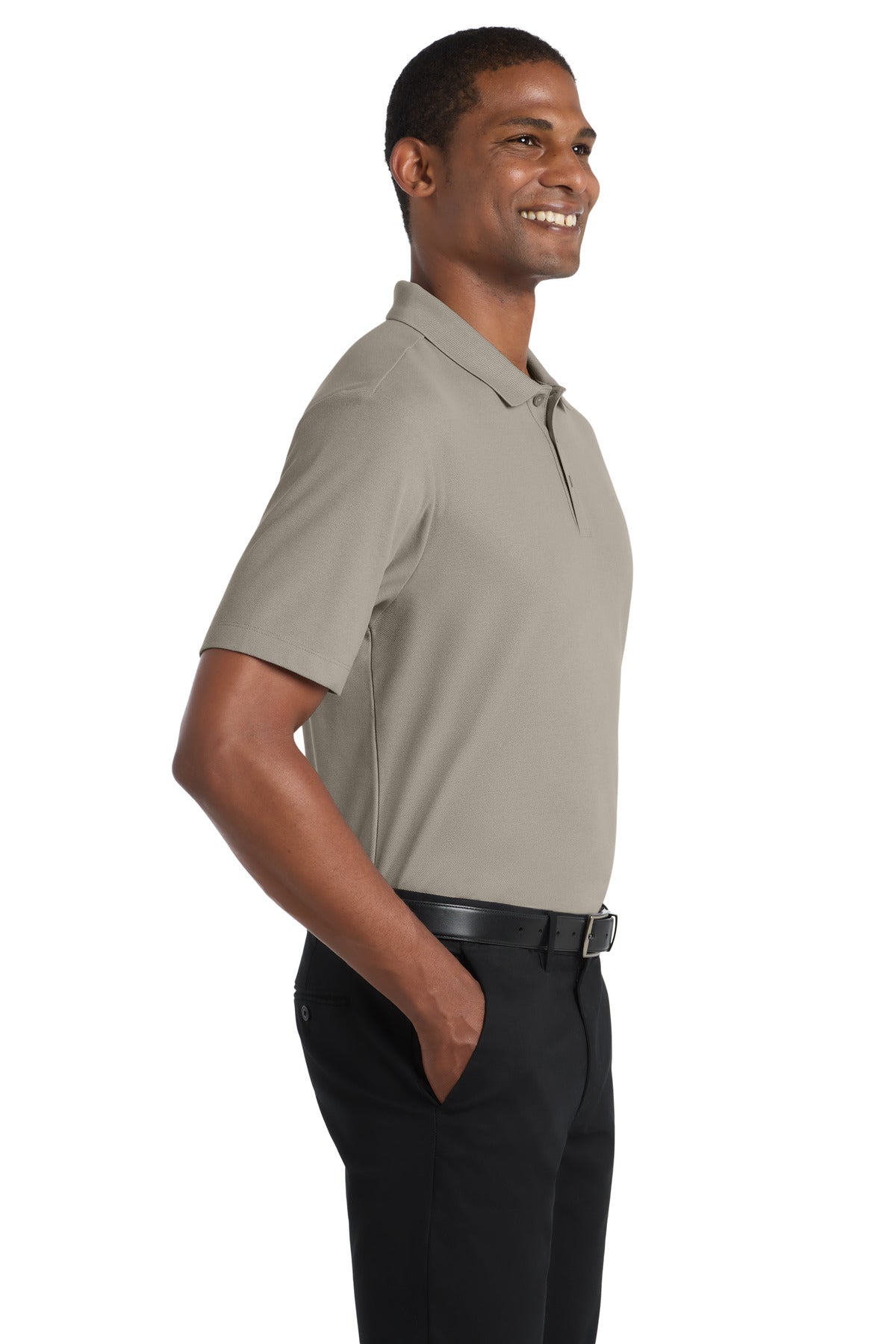 GustyGrey Port Authority SuperPro React Polo. K810